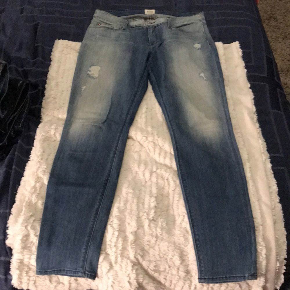 Cute Hudson distressed Krista super skinny Jeans